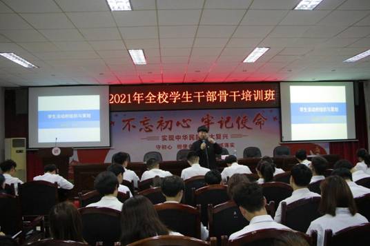 学生干部培训开班课现场 (7)